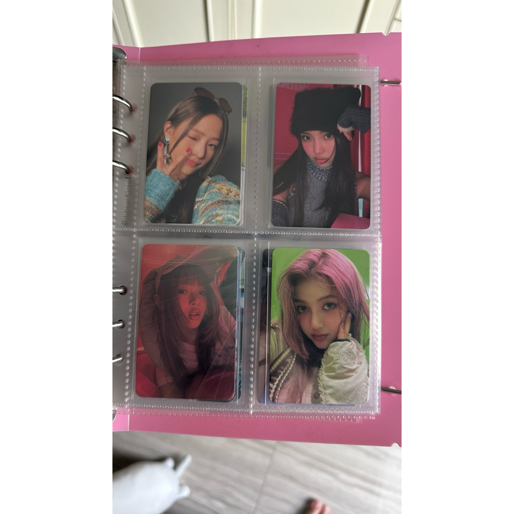 Photocard newjeans 1st ep debut & omg bluebook, weverse, bag limited, message card, pob
