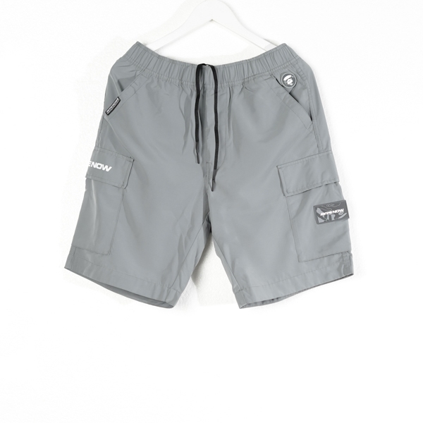 Celana AAPE NOW CARGO POCKET GREY SHORT PANTS 100% ORIGINAL
