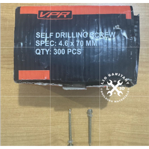 Baut Roofing VPR 70 / Drilling Screw / Baut Ruping 7cm 1 KOTAK 300PCS