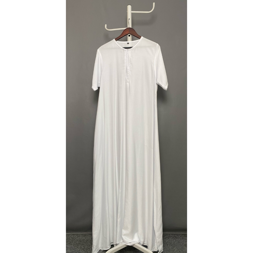 Inner Gamis Lengan Pendek Rayon Twill Premium