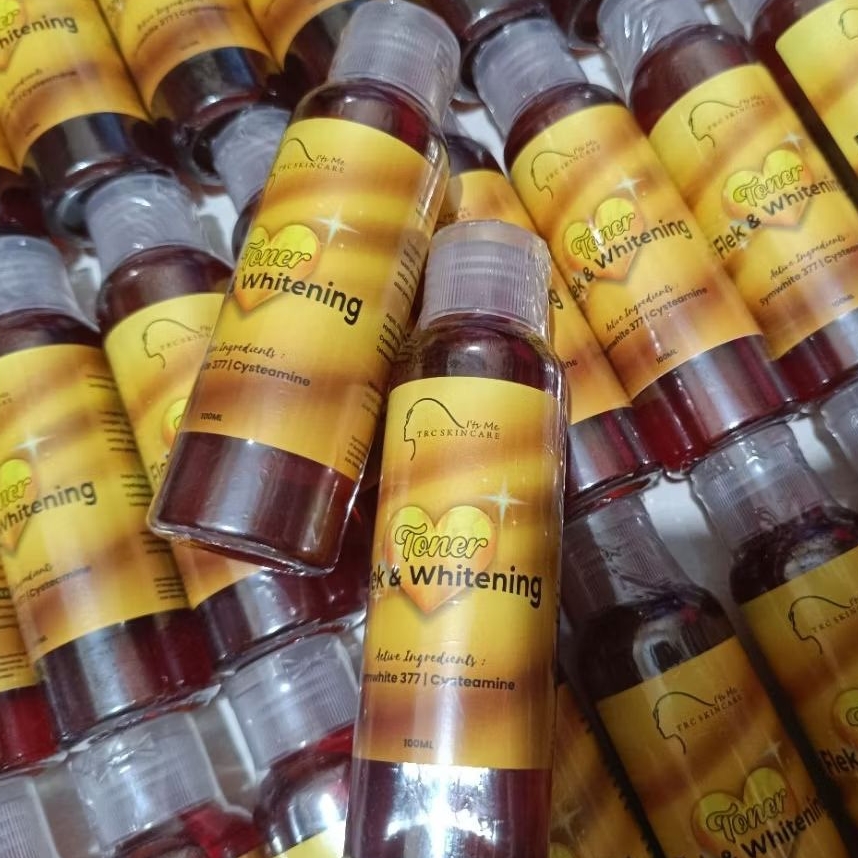 Toner Flek & Whitening 100ML TRC Skincare active ingredients with symwhite 377 cysteamine original b
