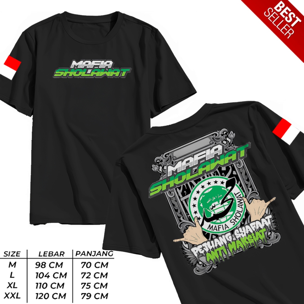 GOEDANG KAOS - KAOS MAFIA SHOLAWAT BAJU SHOLAWAT TERBARU KAOS DISTRO PRIA WANITA PREMIUM BISA COD