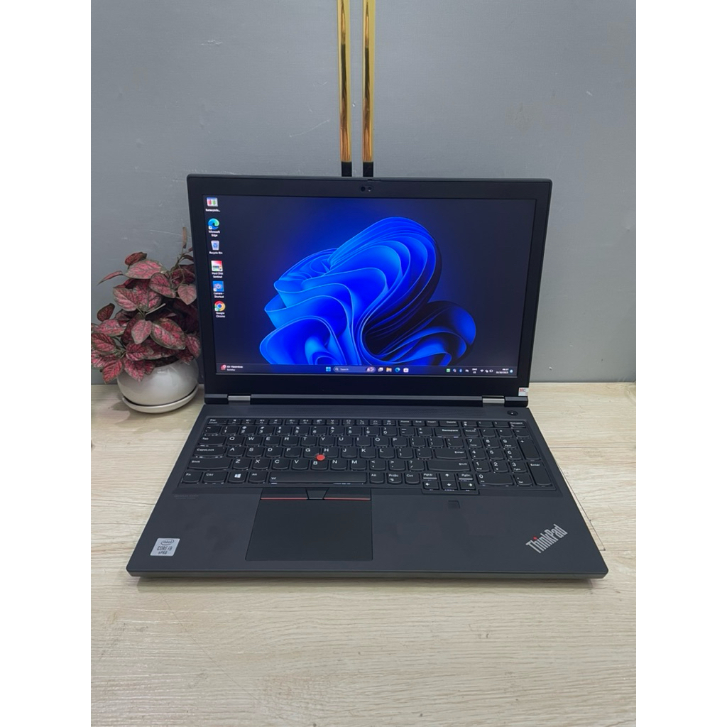 LAPTOP THINKPAD LENOVO P15 G1 i9 GEN10 RAM 64 GB NVME 4 TB VGA NVIDIA RTX 4000 PROMO MURAH BAGUS BER