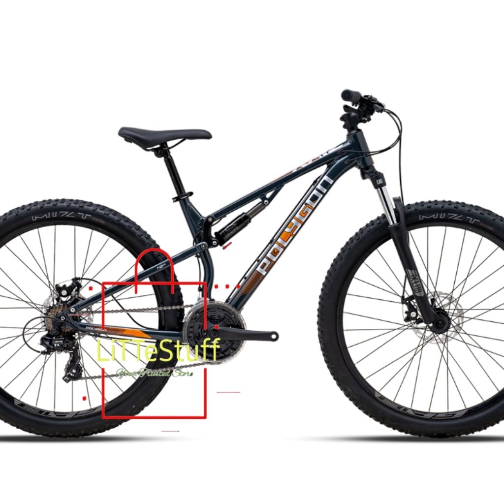 LitteStuff - Sepeda MTB 27,5 POLYGON RAYZ 2