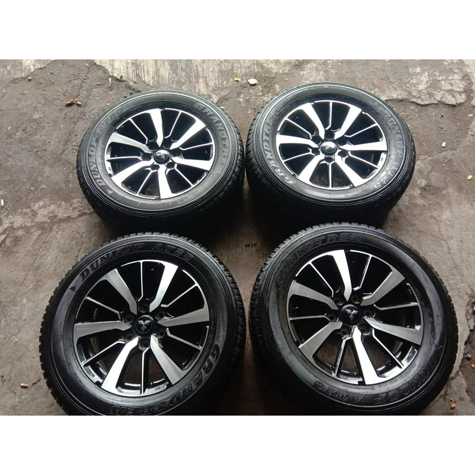 VELG MOBIL BEKAS ALL NEW PAJERO RING 18 H6X139 + BAN