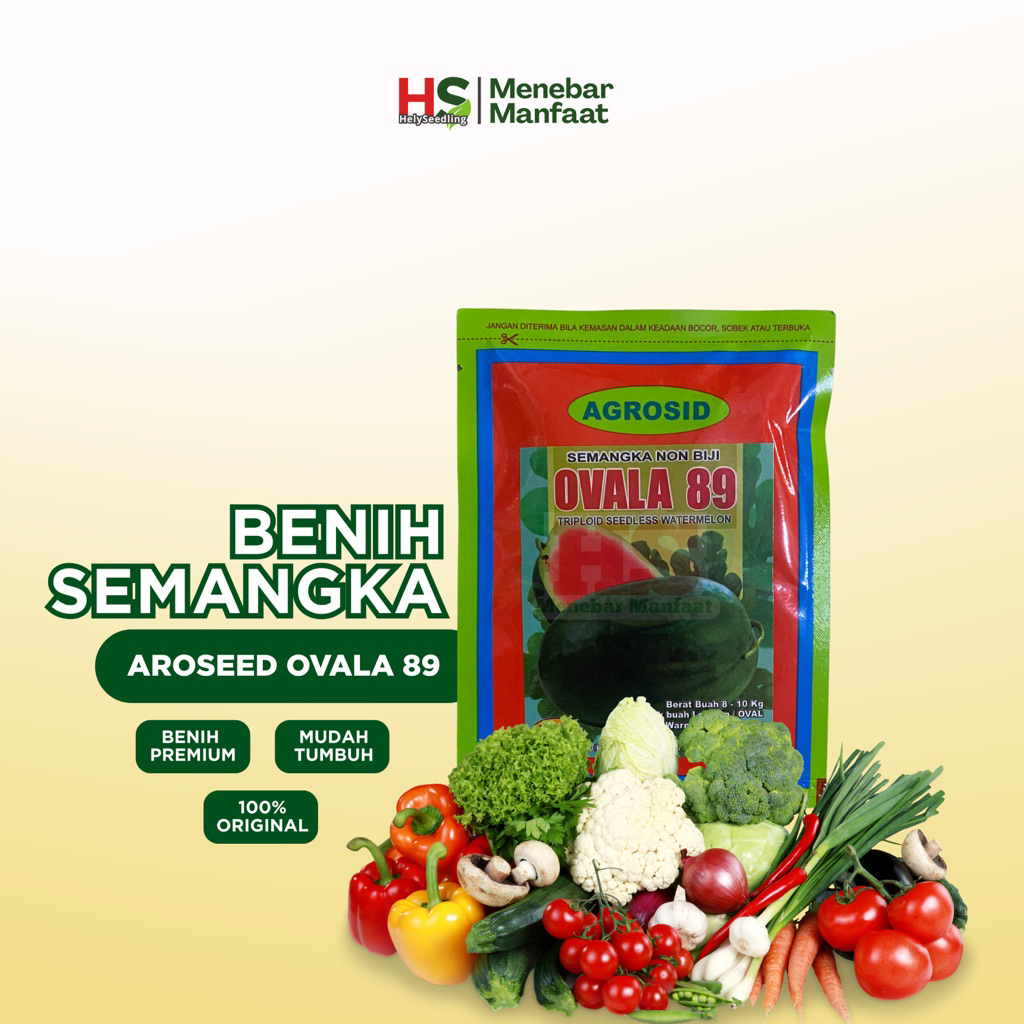 Semangka Ovala 89 Agrosid (ORIGINAL)