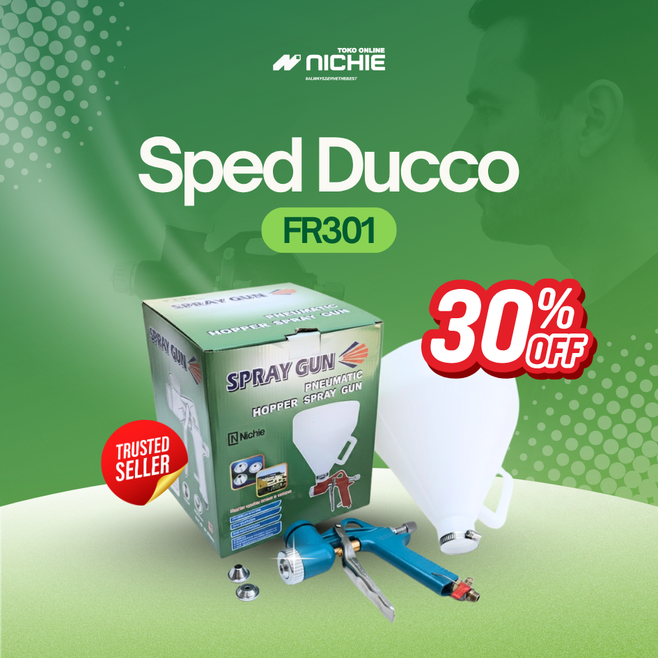 Sped Ducco FR301 (Spray Gun Hopper Pneumatic Spray Gun)