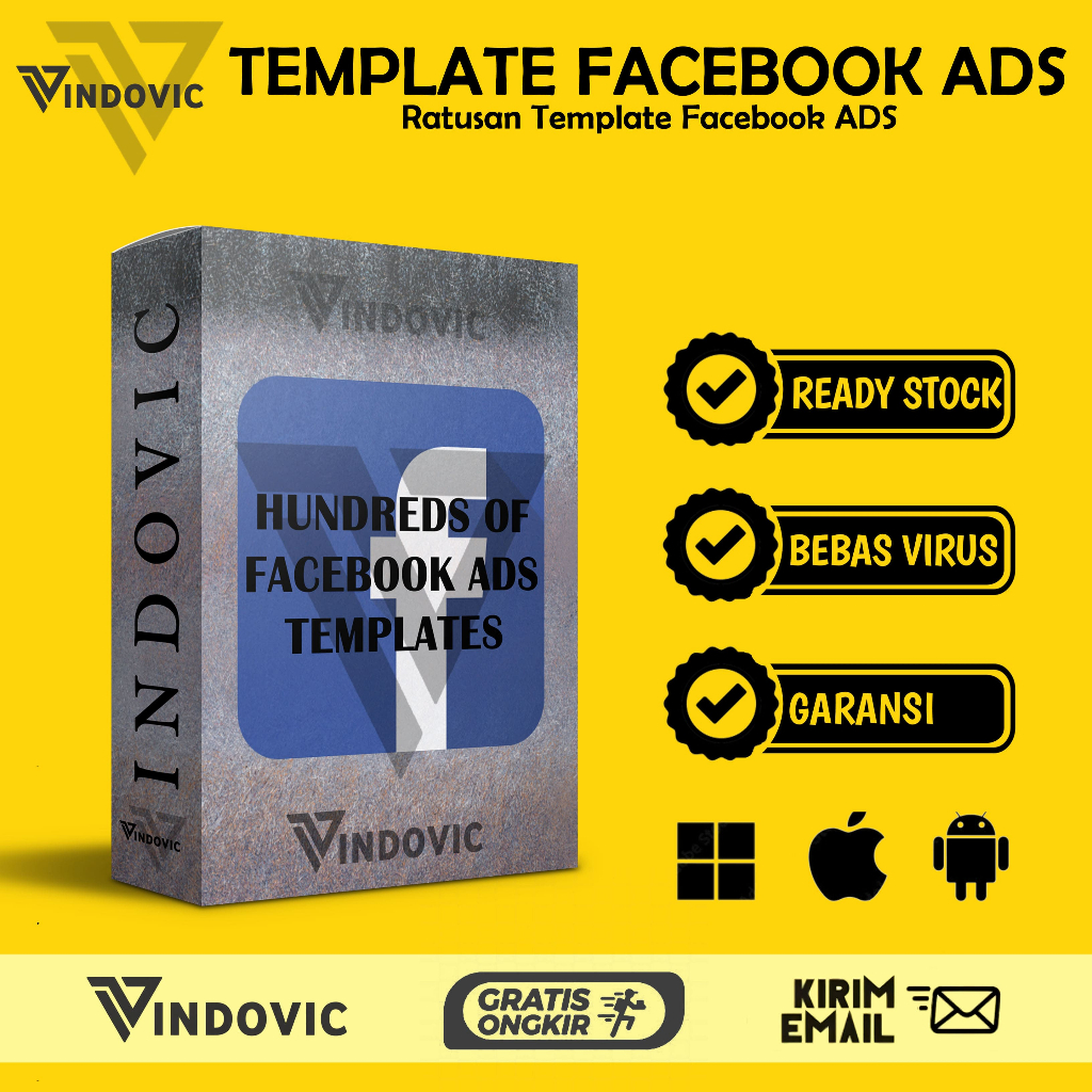 [T0626] Ratusan Template Iklan Facebook Ads | Copywriting Jualan Siap Edit | Cocok Semua Niche