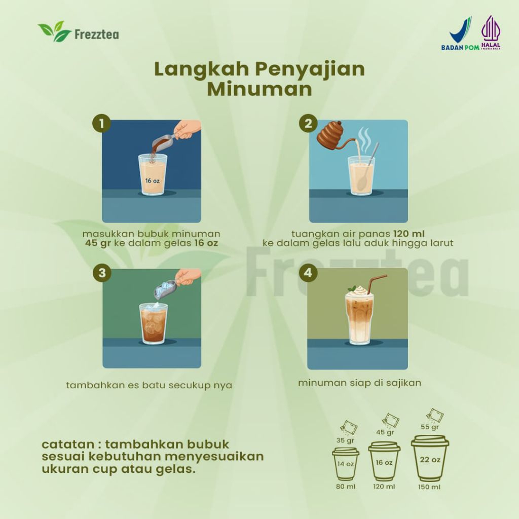 Frezztea Bubuk Minuman Coklat 1Kg / Powder Coklat / Bubuk Minuman Kekinian Dan Termurah Tbk