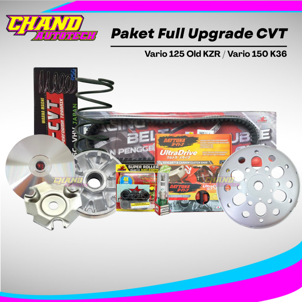 Paket Full Upgrade Cvt Vario 125 Vario 150 Vario 125 Led Vario 150 Led New Old Upgrade Cvt Pulley Cu