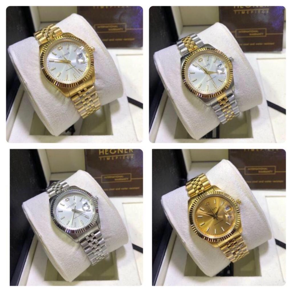 HW 1721 JAM TANGAN WANITA HEGNER 1721/ HEGNER 1721 ORIGINAL
