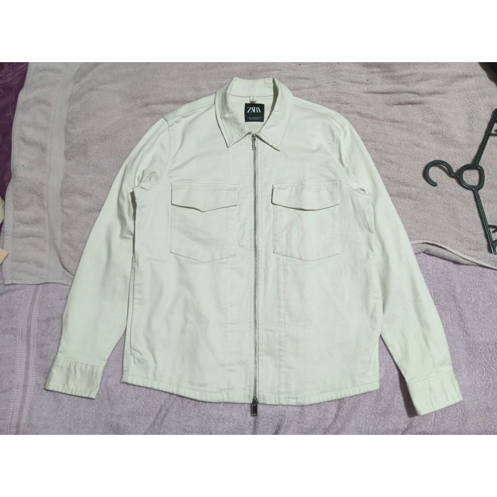 Zara 1538/318 Overshirt Men's Double Zipper