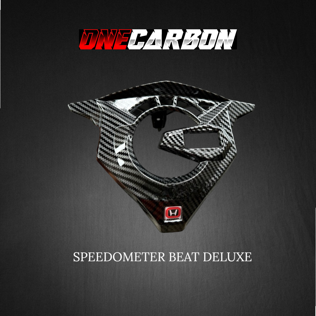 COVER SPEEDOMETER BEAT DELUX CARBON 2020-2023 SPIDO BEAT DELUX CARBON cover panel spidometer beat de