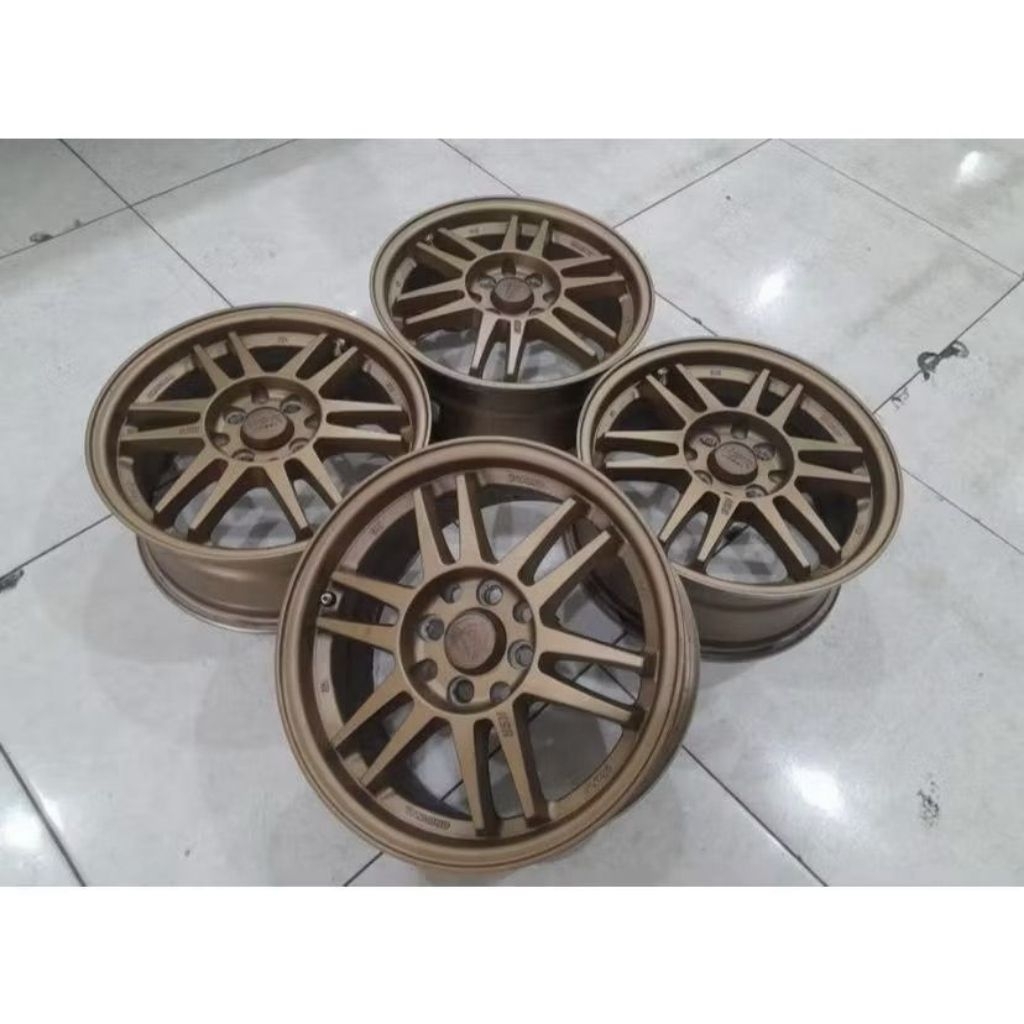 Velg Mobil Second HSR BOROKO BLY01 Ring 15 Cocok Brio Yaria Ayla Calya Sigra Avanza Livina Datsun