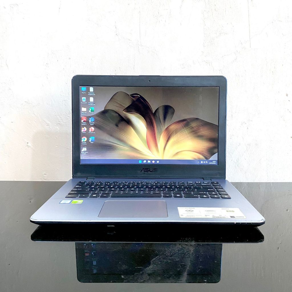 Laptop Second Asus X442URK Core i5 Gen 8 Ram 8Gb Ssd 120GB+ Hdd 1Tb Vga Nvidia Geforce 930MX 2Gb
