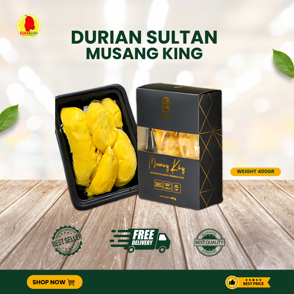 DURIAN MUSANG KING - DURIAN SULTAN - SUKABUAH