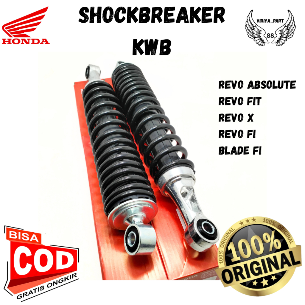 ASLI ORIGINAL SHOCKBREAKER HONDA AHM KKWB REVO ABSOLUTE FIT X FI BLADE FI