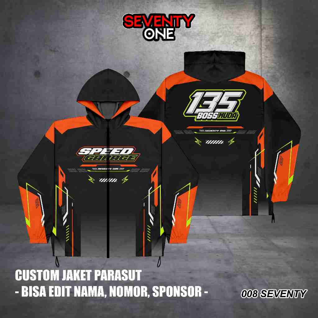 JAKET RACING DESAIN BEBAS REQUEST MOTIF JAKET PARASUT/JAKET RACING