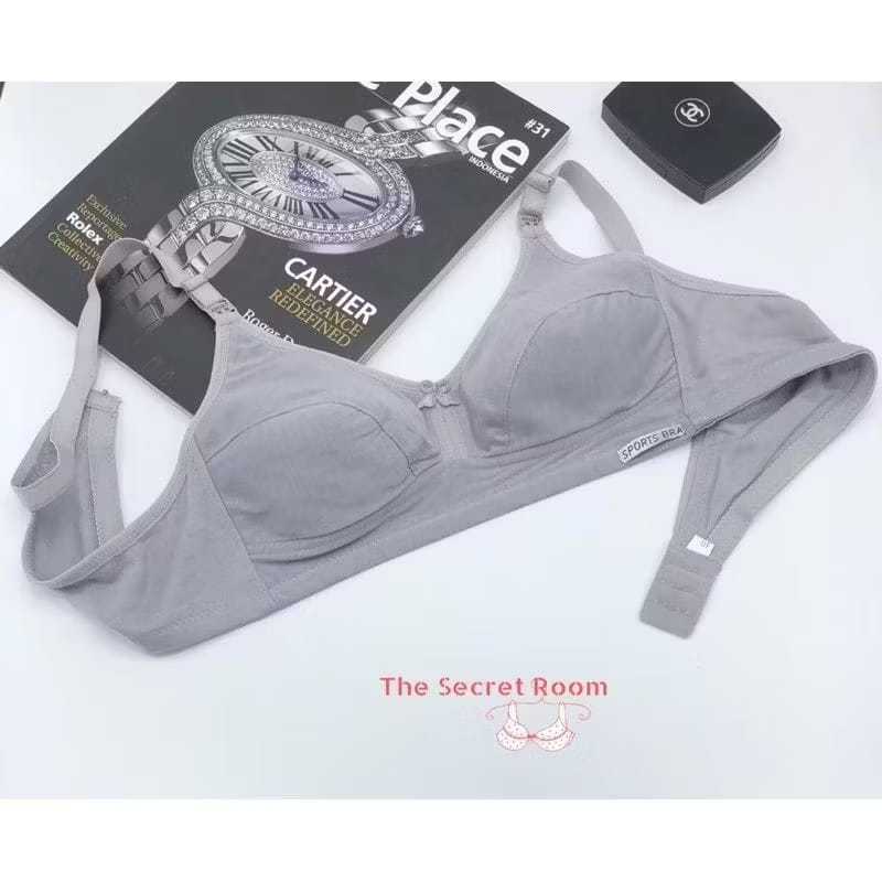 Bh/Bra SIZE 44-46 Sport Bra Wanita dewasa Tanpa Busa Staylis Nyaman Comfy & Trendy