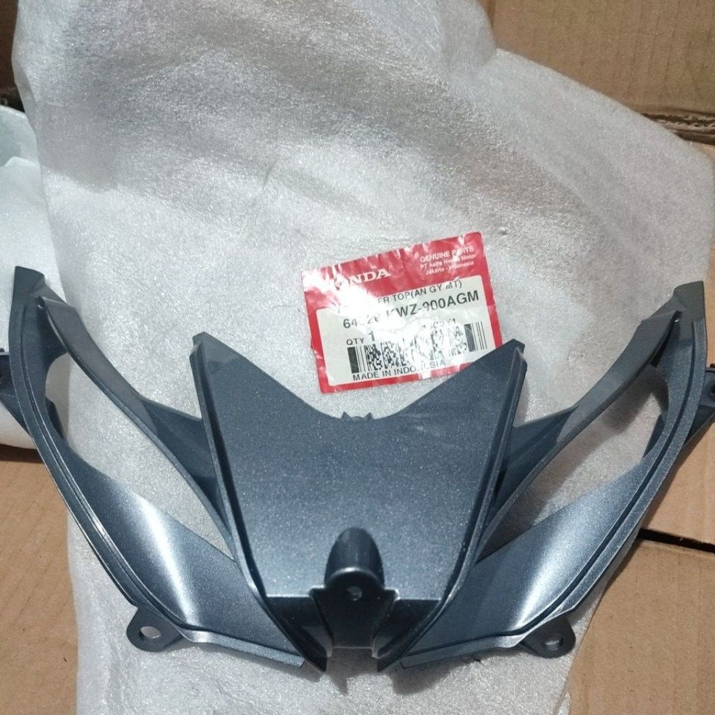 LOUVER FRONT TOP GARNISH KUMIS REVO AT MATIC REVO DX 64520-KWZ-900AGM ABU ABU ORIGINAL AHM