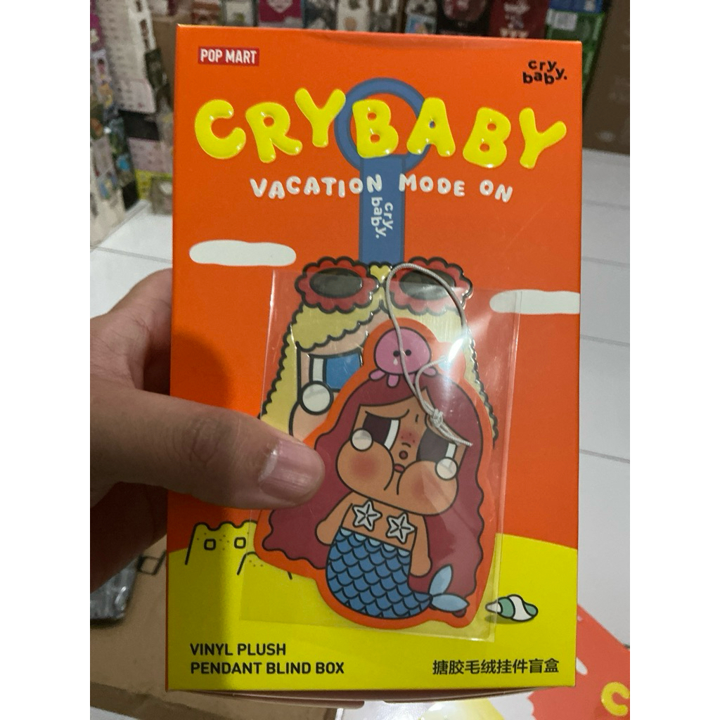 Secret CRYBABY VACATION MODE ON SNI POP MART
