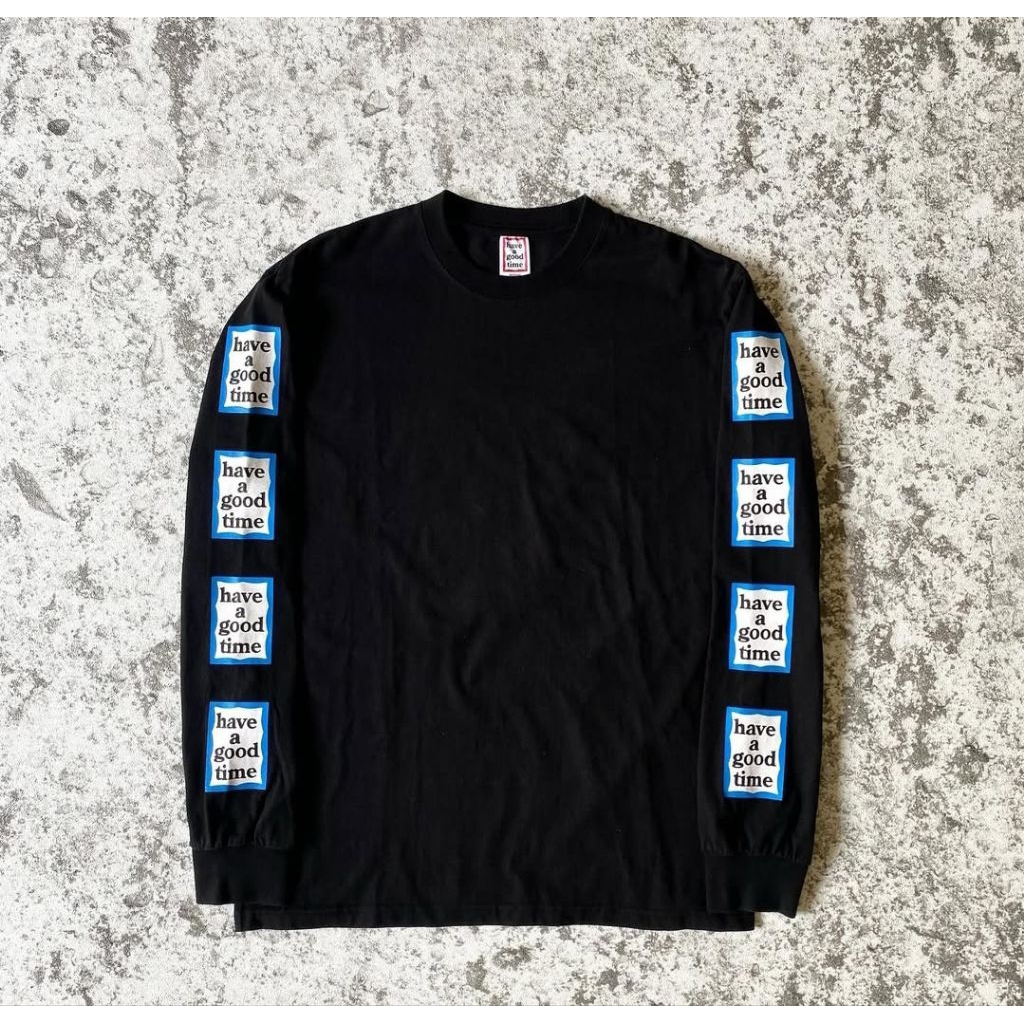 NEW T-SHIET LONGSLIFT HGT KAOS HAVE A GOOD TIME UNISEX FULL TAG IMPORT