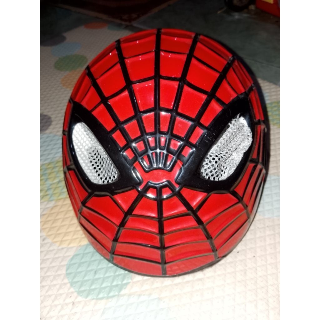 helm spiderman kids helmet