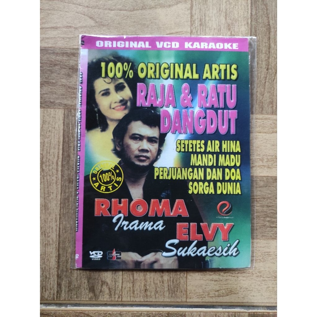 vcd raja & ratu dangdut RHOMA IRAMA & ELVI SUKAESIH