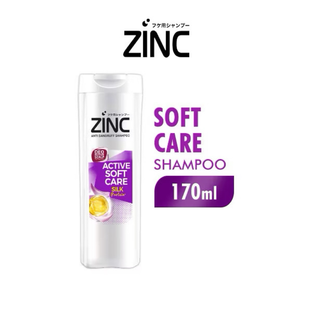 Zinc Shampoo Soft Care Botol 340 ml