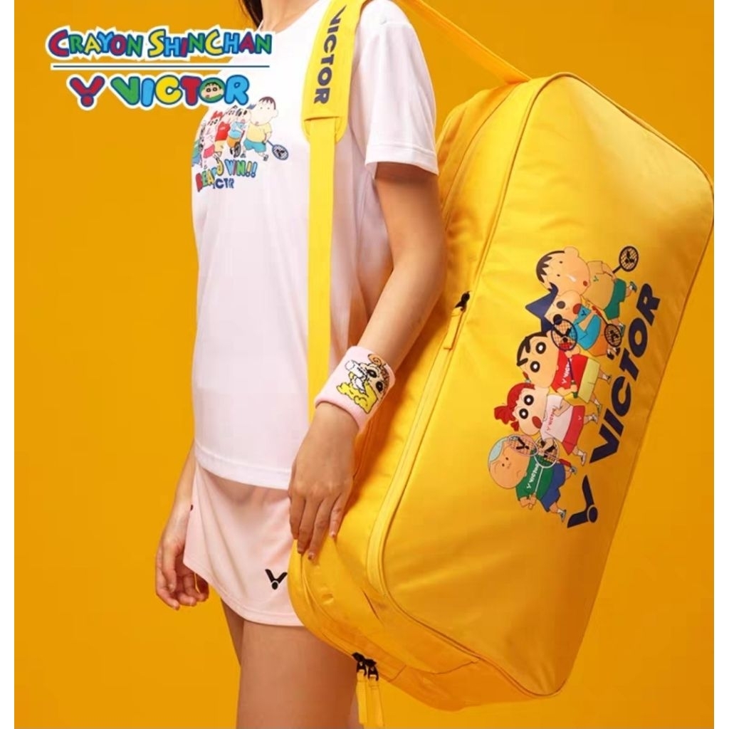 (READY) Tas BADMINTON Shinchan VICTOR Original