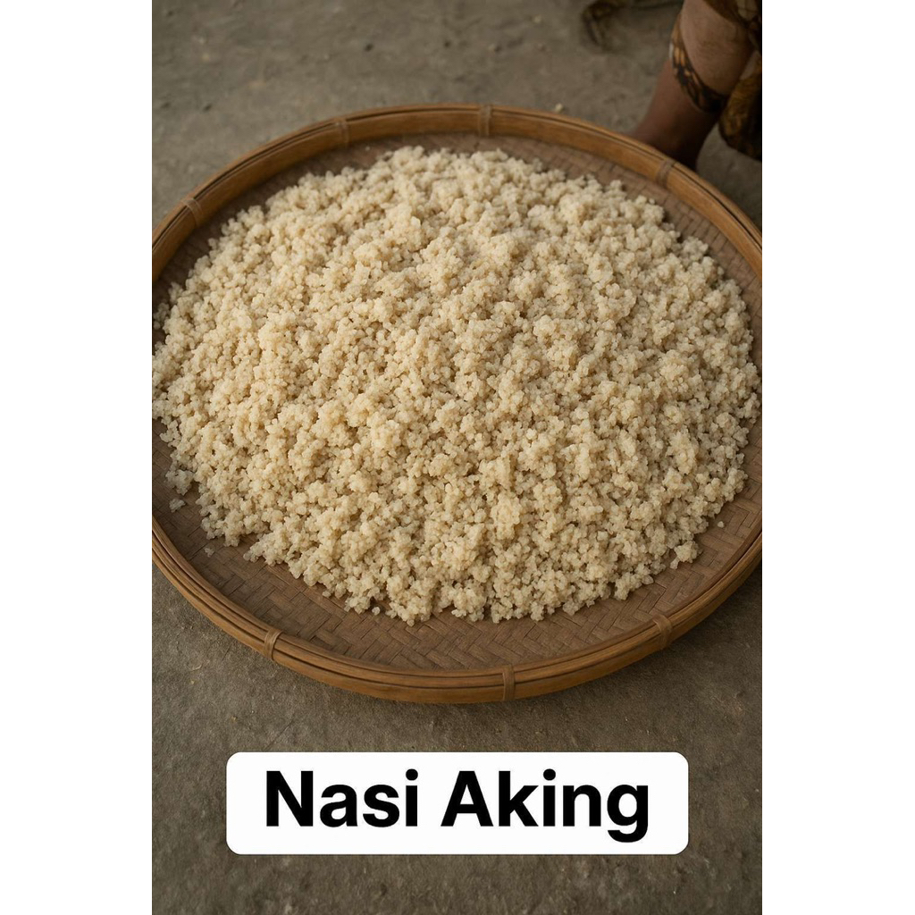 Nasi Aking Pakan Ayam Bebek Asli Beras Indramayu 750Gram