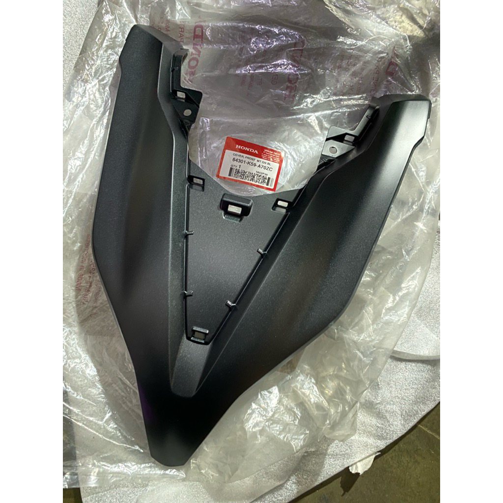 64301-K59-A70ZC Cover Front Panel Tameng Lampu Depan Vario 125 150 LED 2018 Hitam Doff AHM 64301k59a