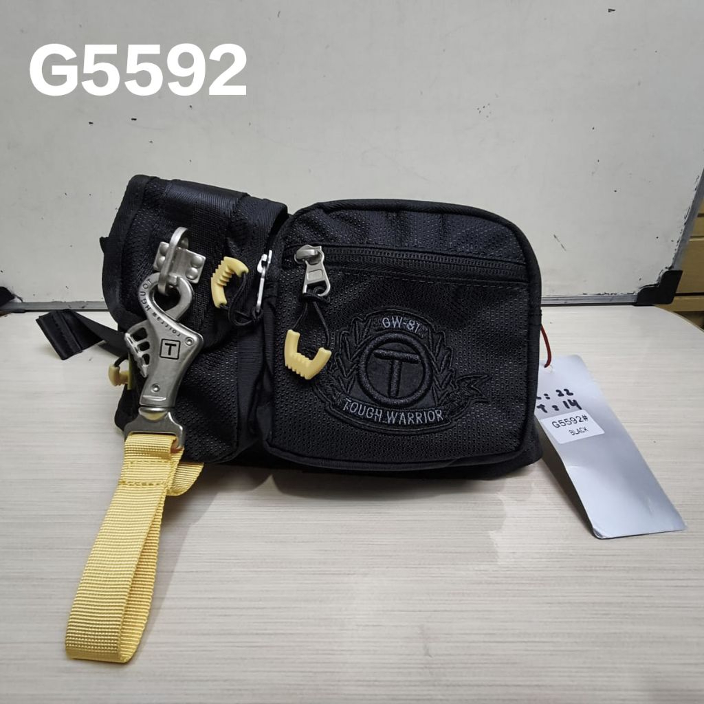 TOUGH WARRIOR G5592/TAS IMPORT/TAS PRIA/TAS SELEMPANG/TAS PINGGANG/TAS BAHU