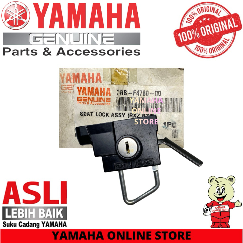 3RS-F4780-00 | SEAT LOCK ASSY, KUNCI HELM DAN JOK RXZ RZR ORIGINAL YAMAHA