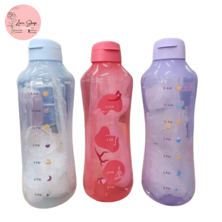 Tupperware Aqua Vibe 2 L - Botol Minum Berkapasitas 2 Liter