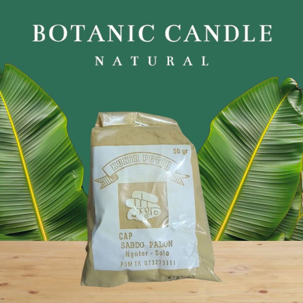 Bubuk Kunir Kunyit Putih Segar Original