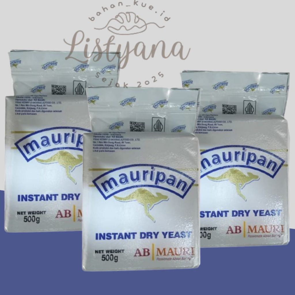 Mauripan Ragi Instan Kangguru Impor 500 gr termurah