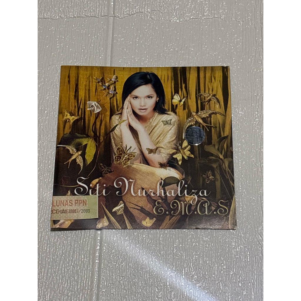 CD ALBUM SITI NURHALIZA EMAS ORIGINAL