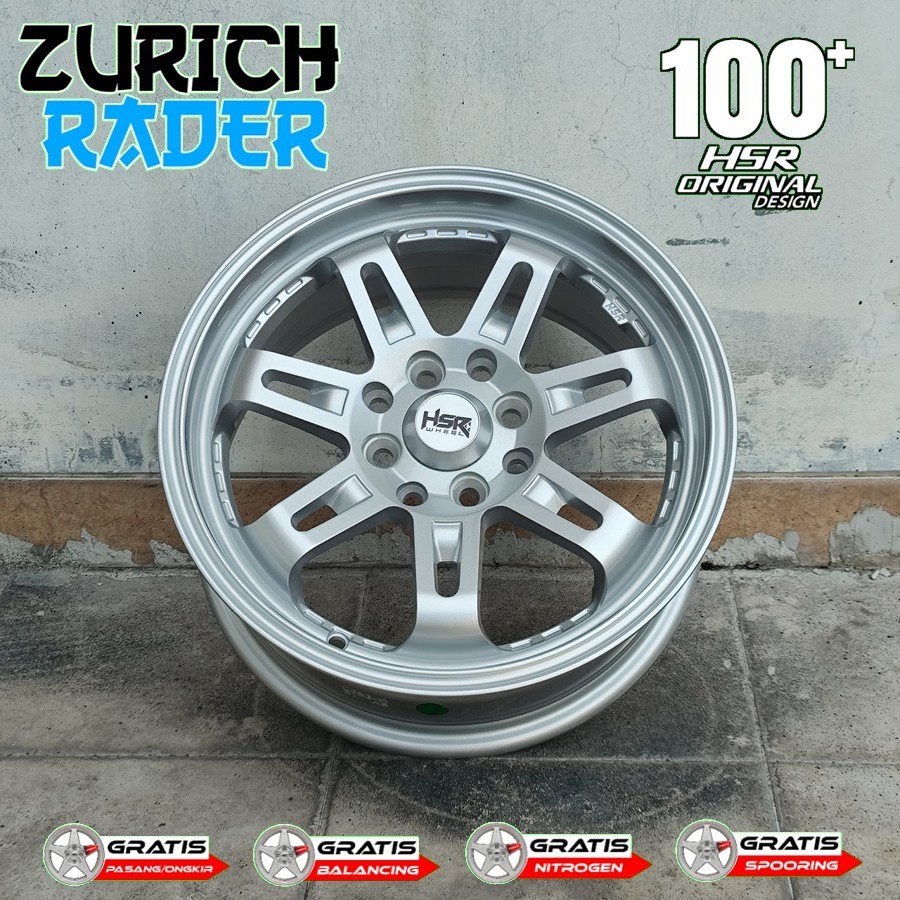Velg Mobil Racing R15 Hsr Daimon Pelek Racing Ring 15 Avanza Xenia Livina Panther Vinfast Bingou Ev