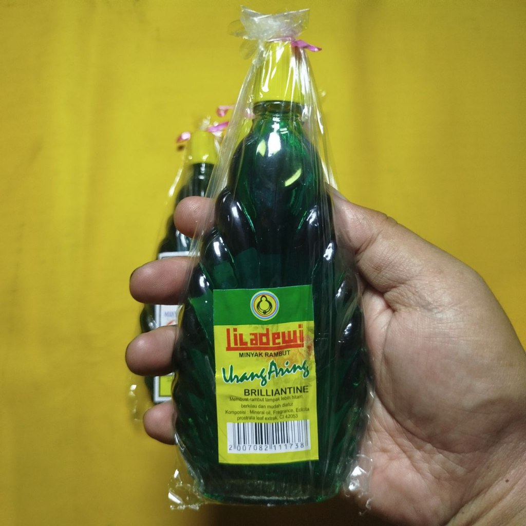 Urang Aring Minyak Rambut Urang Aring Brilliantine Liladewi Minyak Ramput Minyak Rambut Botol Kaca K