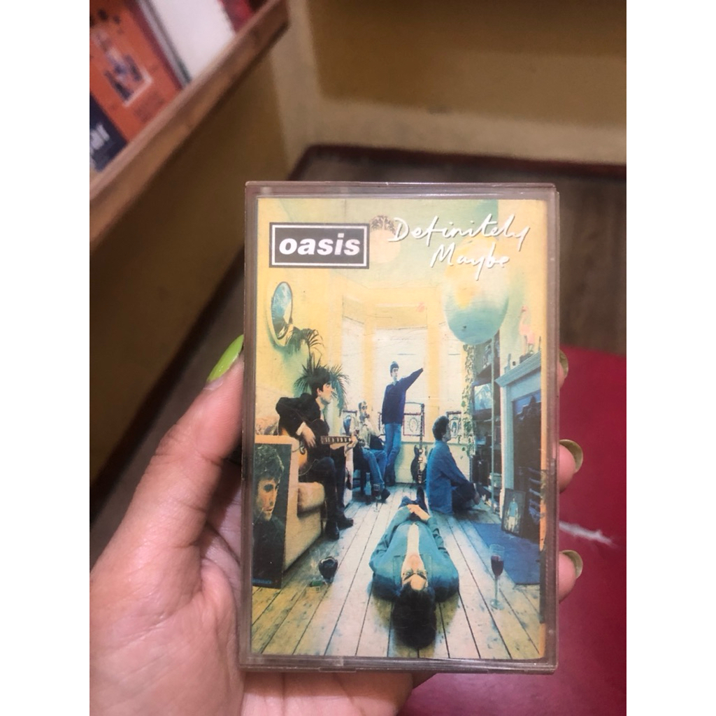 Kaset Pita / Cassette Tape / Kaset Musik Oasis - Definitely Maybe preloved ori klasik