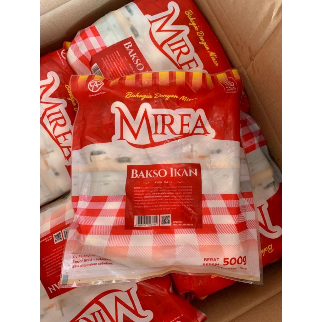 MIREA BAKSO IKAN 500GR | FISH BALL | FROZEN FOOD