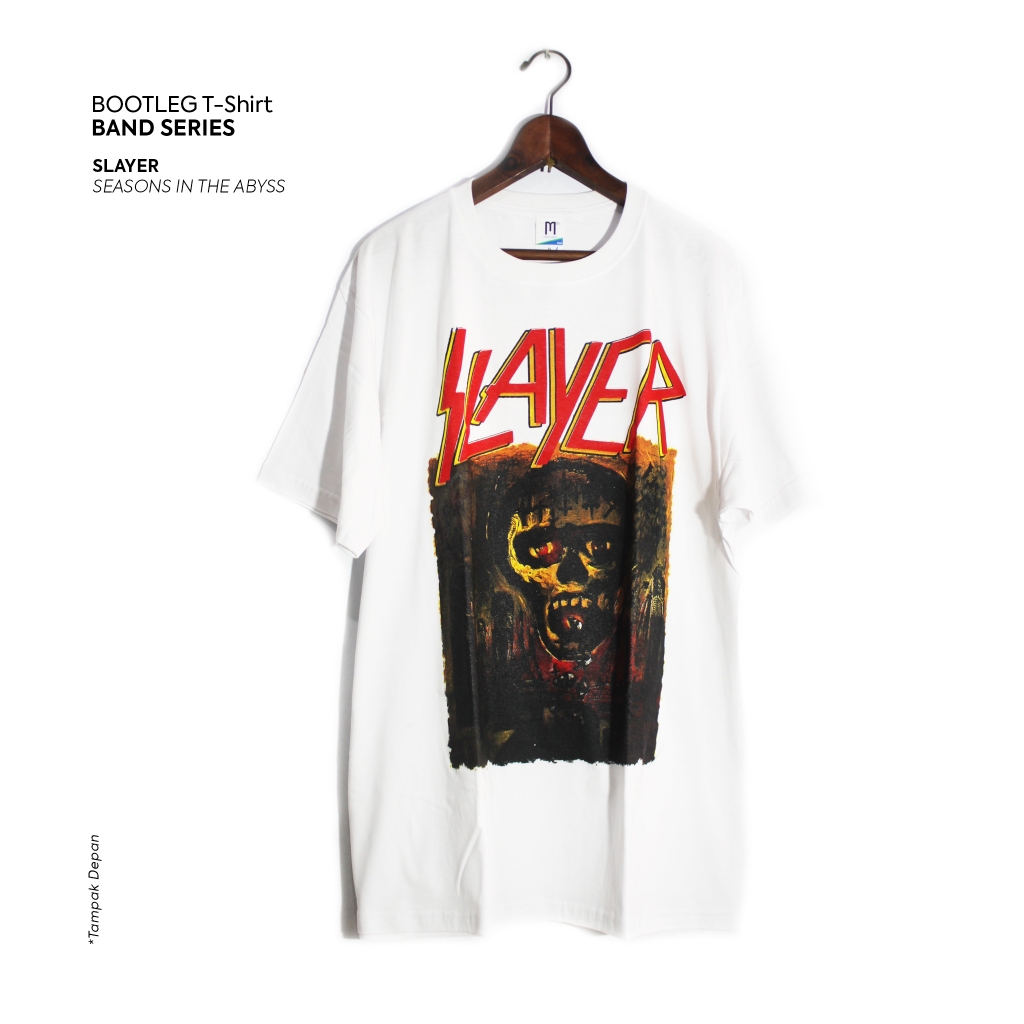 Bootleg Kaos - Manual Screen Printing | Series Band : Slayer