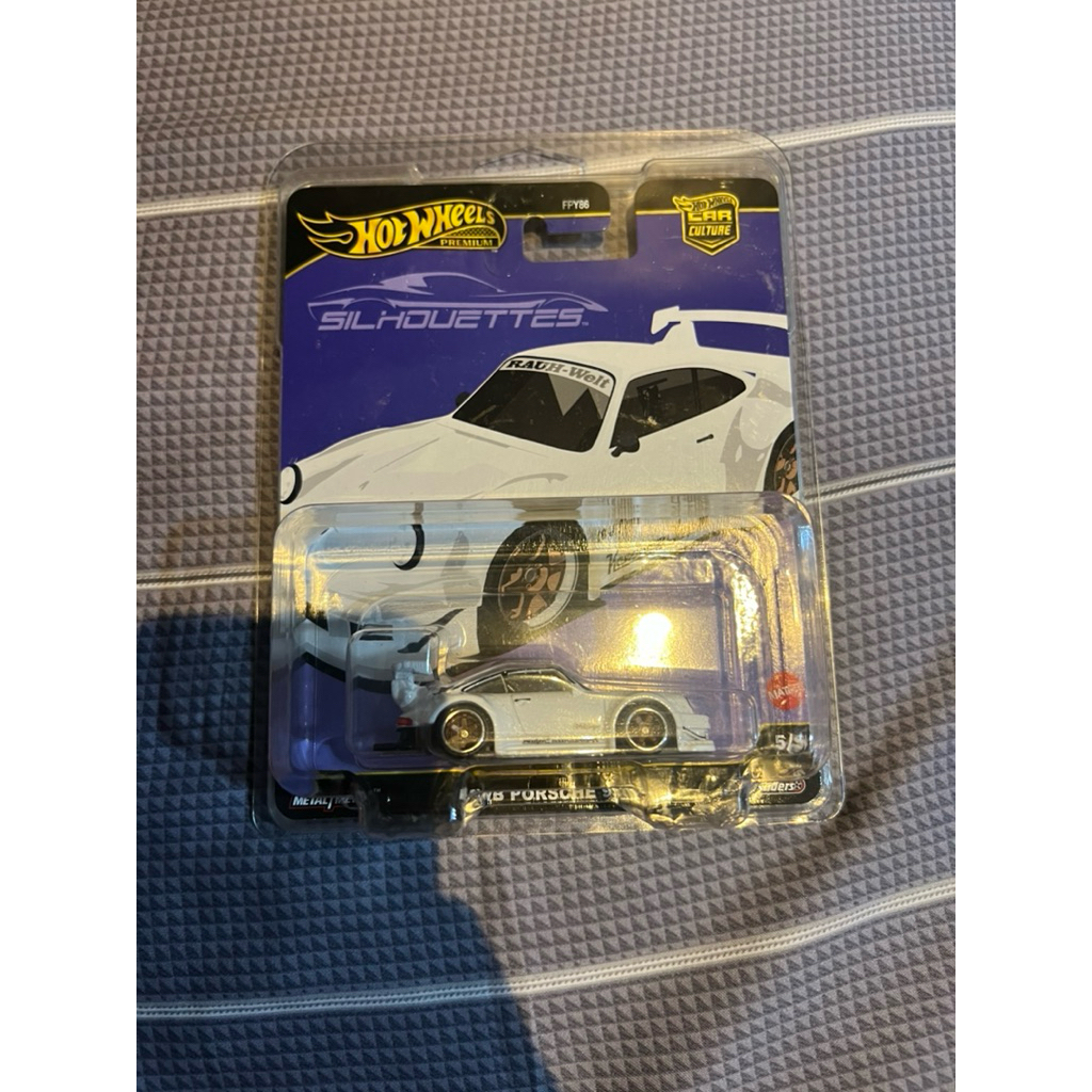 HOTWHEELS HOT WHEELS SILHOUETTES RWB PORSCHE 930 WHITE