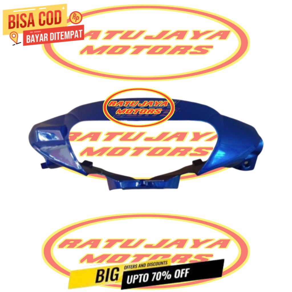 BATOK KEPALA DEPAN MIO SPORTY LAMA BIRU TUA