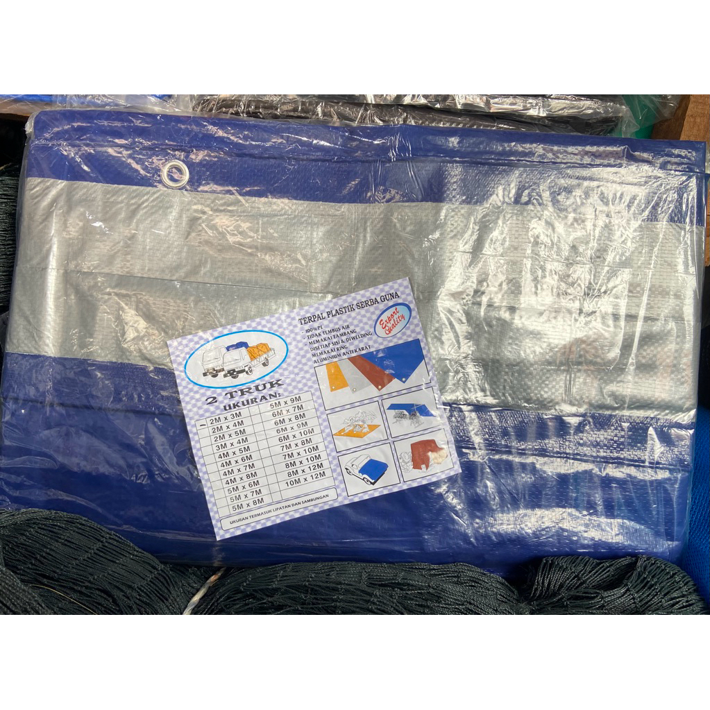 Terpal 2Truk Sakura A3 / Terpal Serba Guna