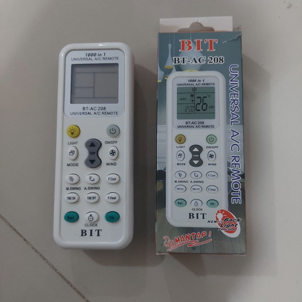 Remote ac multi serbaguna /remote ac universal/remot ac multi universal