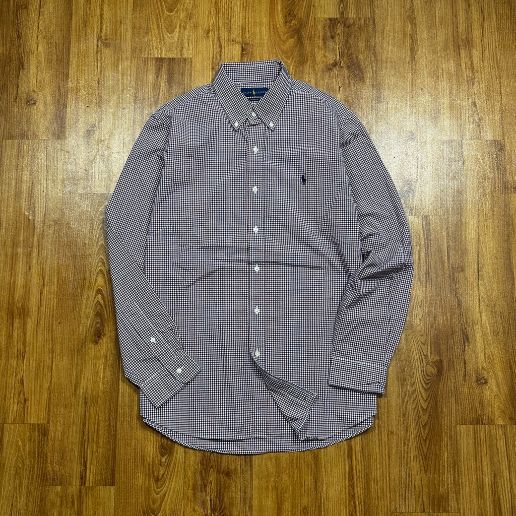 KEMEJA POLO RALPH LAUREN GINGHAM PLAID SECOND