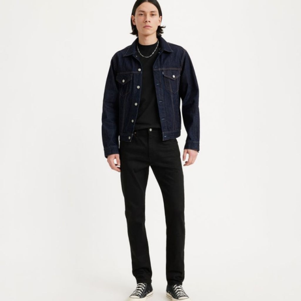 Levi' s 512 MOJ Slim Taper Black Rinse Japan Selvedge