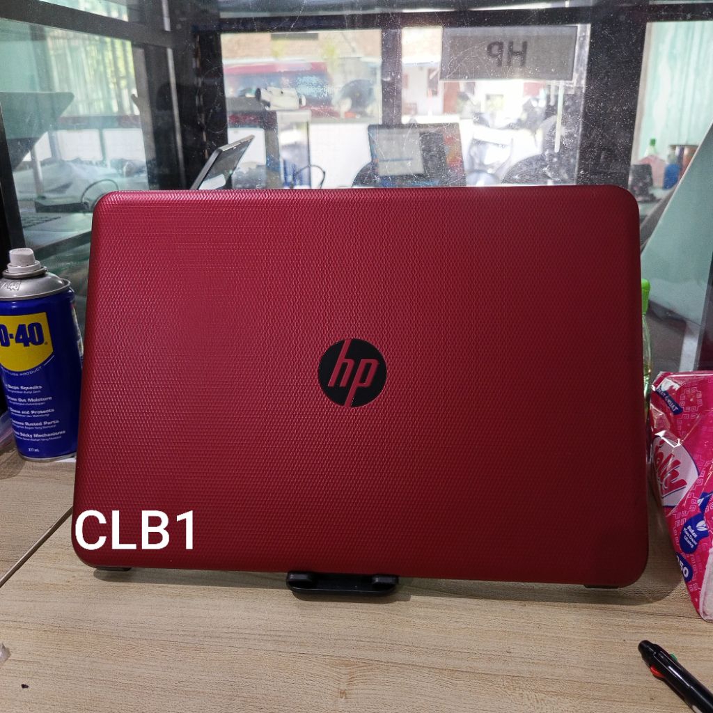 [ MERAH ] Casing LCD Belakang Hp 14Am bisa untuk Hp 14Ac Hp 14An Hp 14Af dan 240 G5 Normal Tested Se
